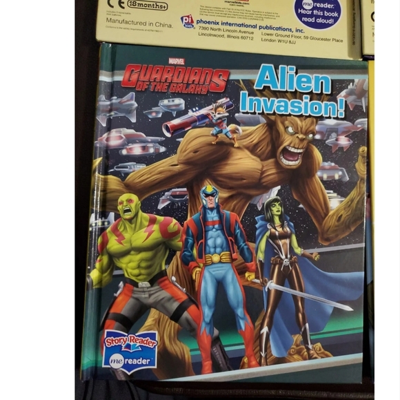 :* 5 MARVEL SPIDERMAN AVENGERS GUARDIANS Story Reader Me Reader Hardcover books - Picture 6 of 12